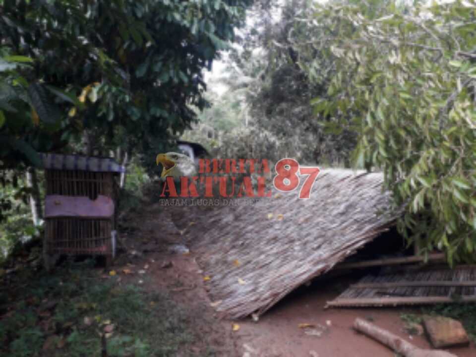 Akibat Hujan Deras Mengguyur Tasikmalaya 4 rumah Tertimbun Longsor