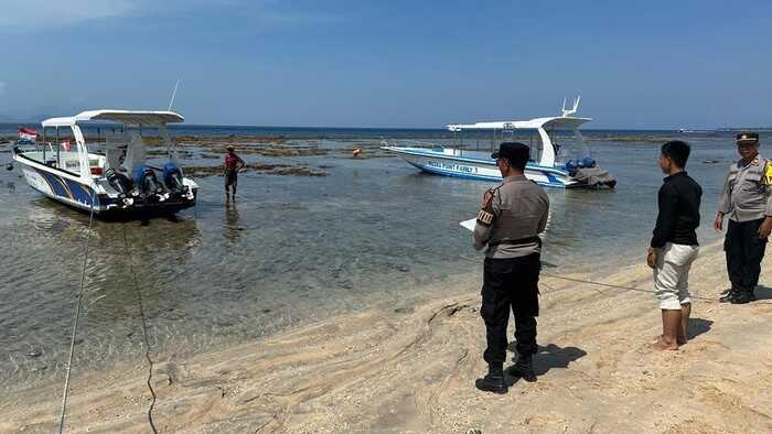 Gegara Tersambar Baling-Baling Boat, Seorang Turis Jerman Tewas Di Nusa Penida Bali