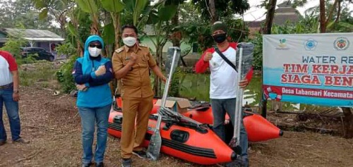 Desa Laban Sari Laksanakan Giat Latihan Penanggulangan Bencana