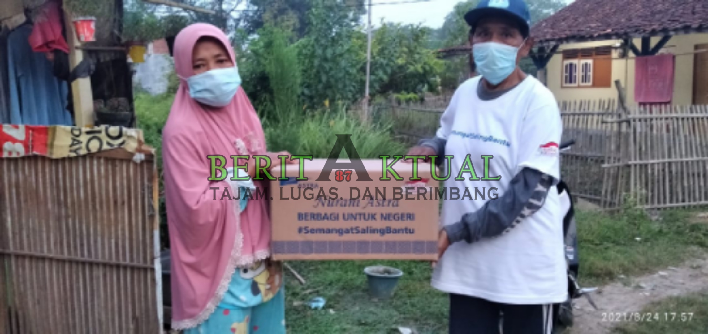 PT.Astra lnternasional Salurkan Bantuan Kepada Warga Kampung Selang-Bekasi