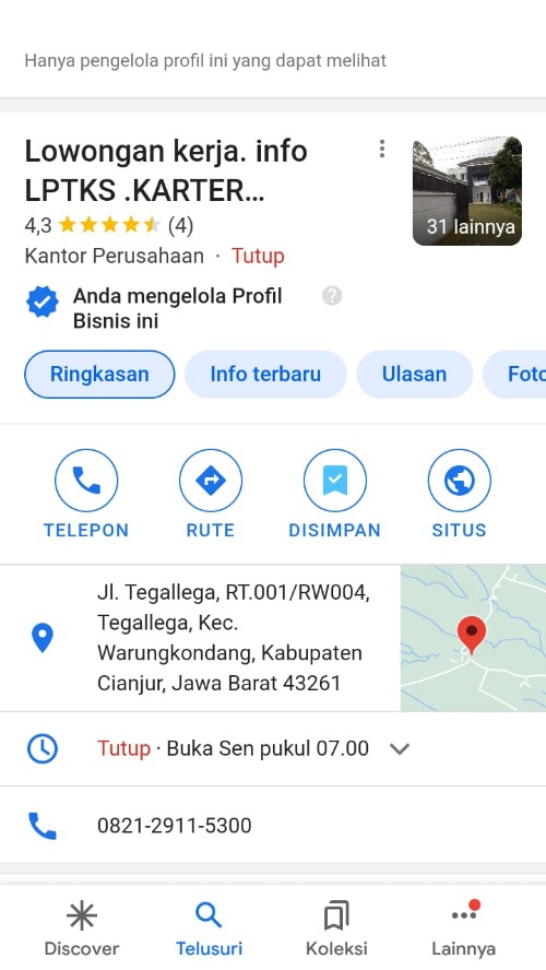 Pimpinan Cabang LPTKS Karter Mediatama Cianjur Akan Tempuh Jalur Hukum Untuk Oknum Pencemar Nama Baik LPTKS