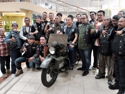 Audensi Club Moge Harley Club Bandung Bersama KSAD Jenderal TNI Dudung Abdurachman