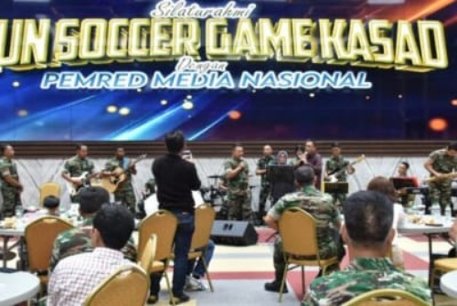 KSAD Bersilaturahmi Bersama Media di Hari Jadi Penerangan TNI-AD Ke-72