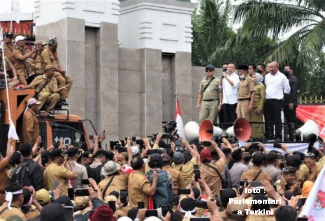 LP3 dan GM PEDE Nusantara Kecam Keras Para Kades Berdemo Ke Jakarta Menuntut 9 Tahun Masa